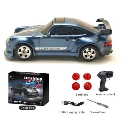 Children'S Desktop Remote Control Car Toy Stunt Remote Control Drift Car Rc Mini Racing 2.4G Simulation Toy Model Boy Gift