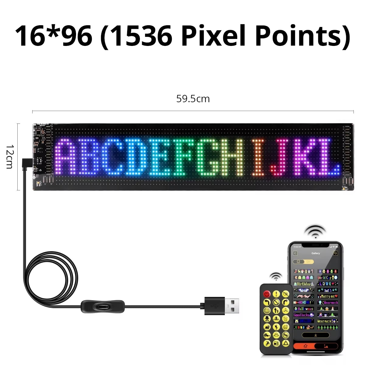 Panel led bluetooth