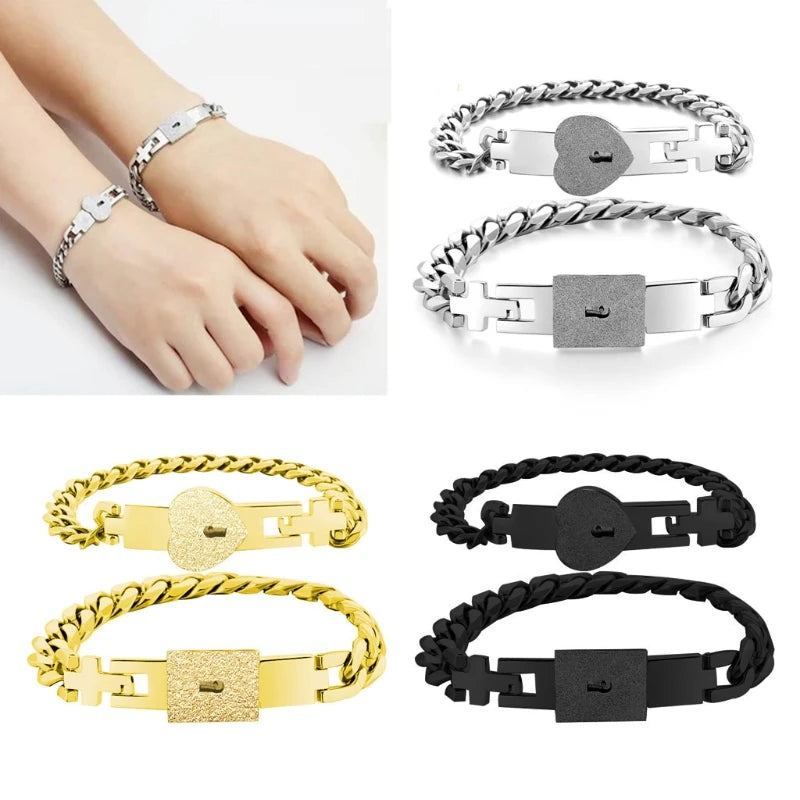 brazalete parejas candado