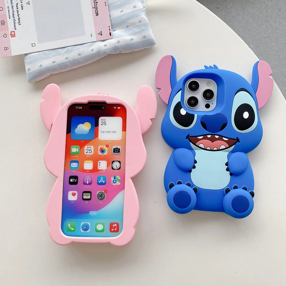 3D carcasa Stitch para celulares 