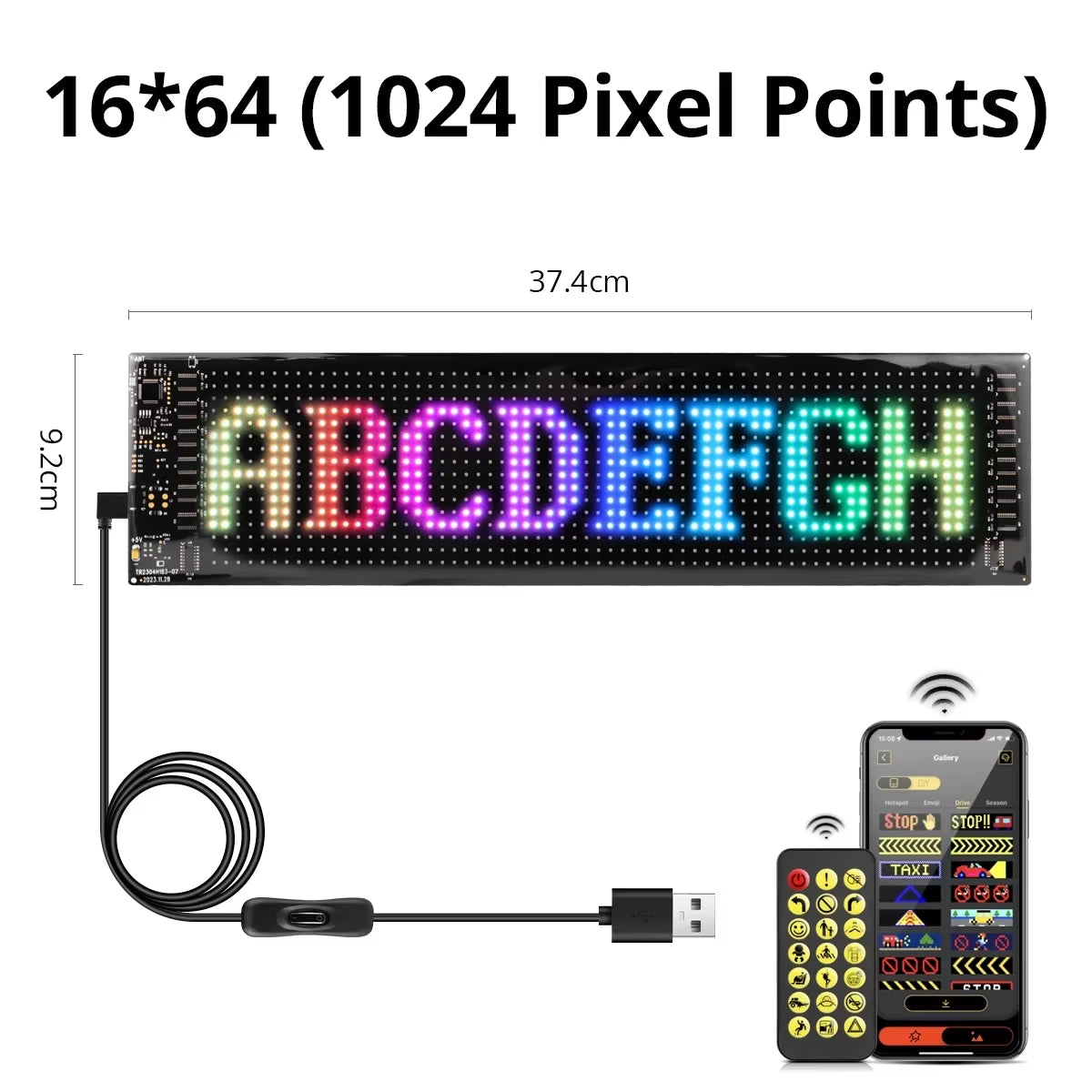 Panel led bluetooth